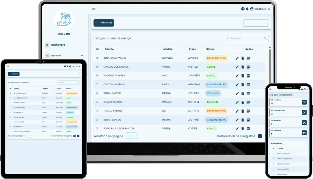 Sistema Click Pedido